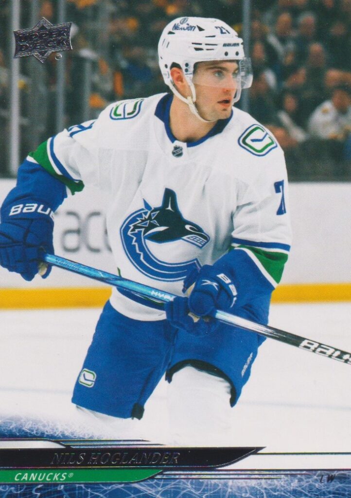 2024/25 Upper Deck Series 2 – Nils Hoglander Vancouver Canucks 426
