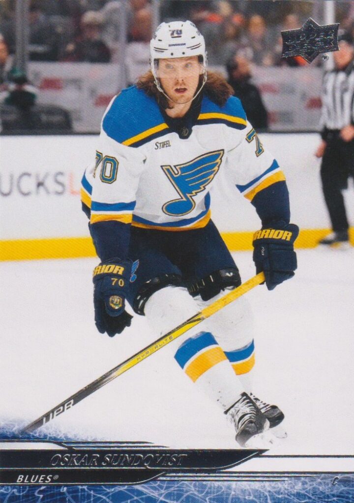 2024/25 Upper Deck Series 2 – Oskar Sundqvist St.Louis Blues 403