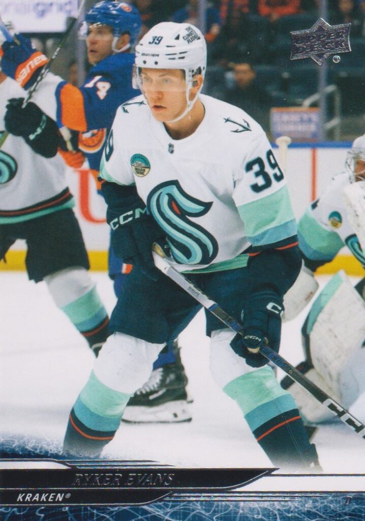 2024/25 Upper Deck Series 2 – Ryker Evans Seattle Kraken 396