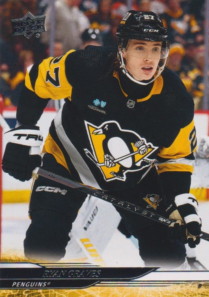 2024/25 Upper Deck Series 2 – Ryan Graves Pittsburgh Penguins 379