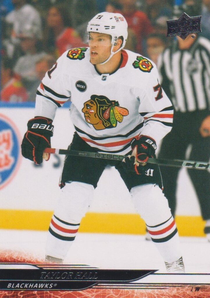 2024/25 Upper Deck Series 2 – Taylor Hall Chicago Blackhawks 280