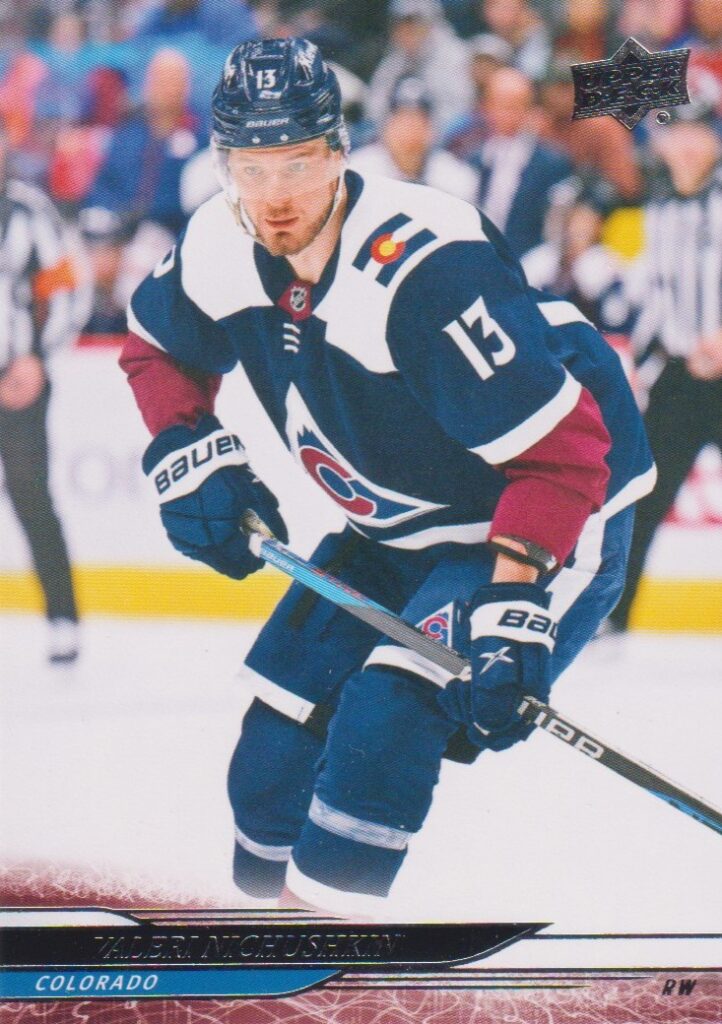 2024/25 Upper Deck Series 2 – Valeri Nichushkin Colorado Avalanche 286