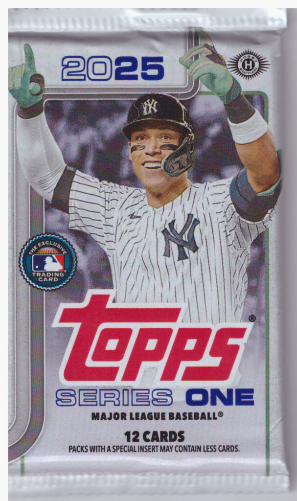 2025 Topps Series 1 Baseball hobby balíček