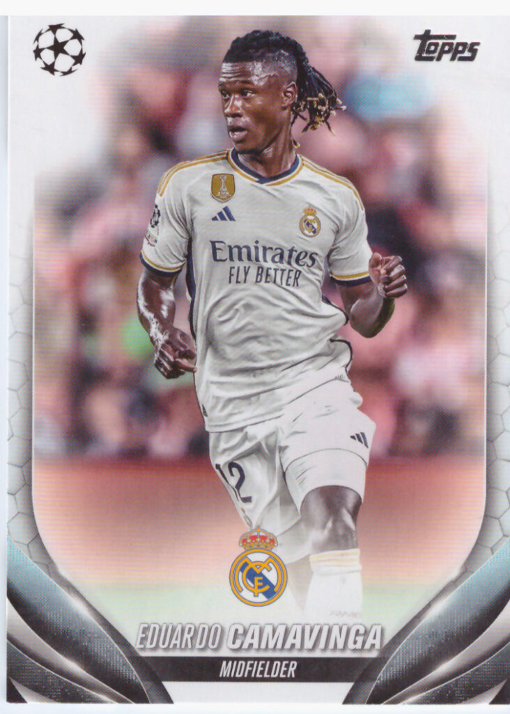 2023/24 Topps UEFA – E.Camavinga Real Madrid 36