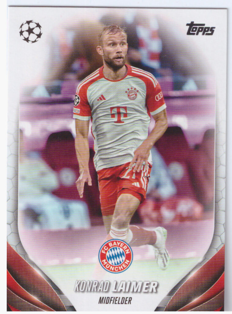 2023/24 Topps UEFA – K.Laimer Bayern Mníchov 35