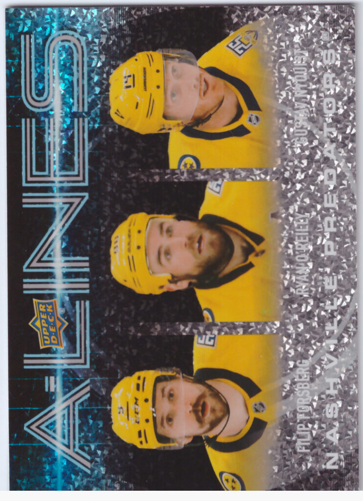 2024/25 Upper Deck Series 1 – F.Forsberg, R.O´Reilly, G.Nyquist Nas AL-17