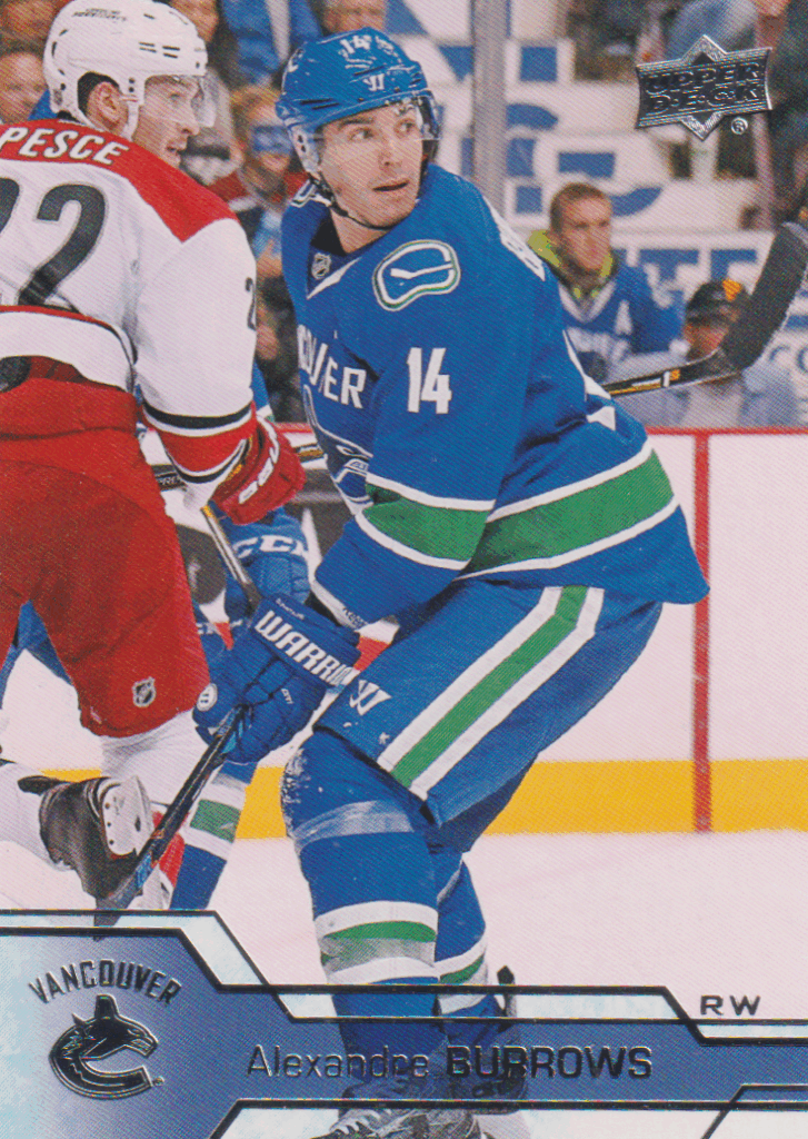 2016/17 Upper Deck 2 – A. Burrows Van 430