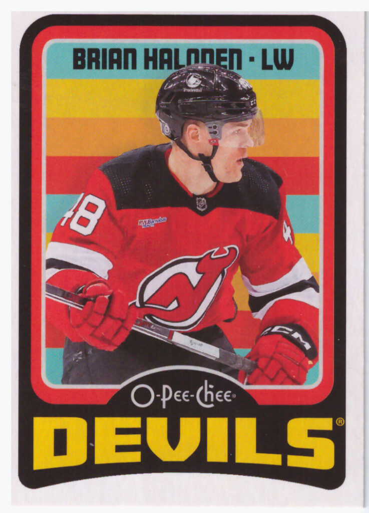 2024/25 O-Pee-Chee – B.Halonen Njd 580