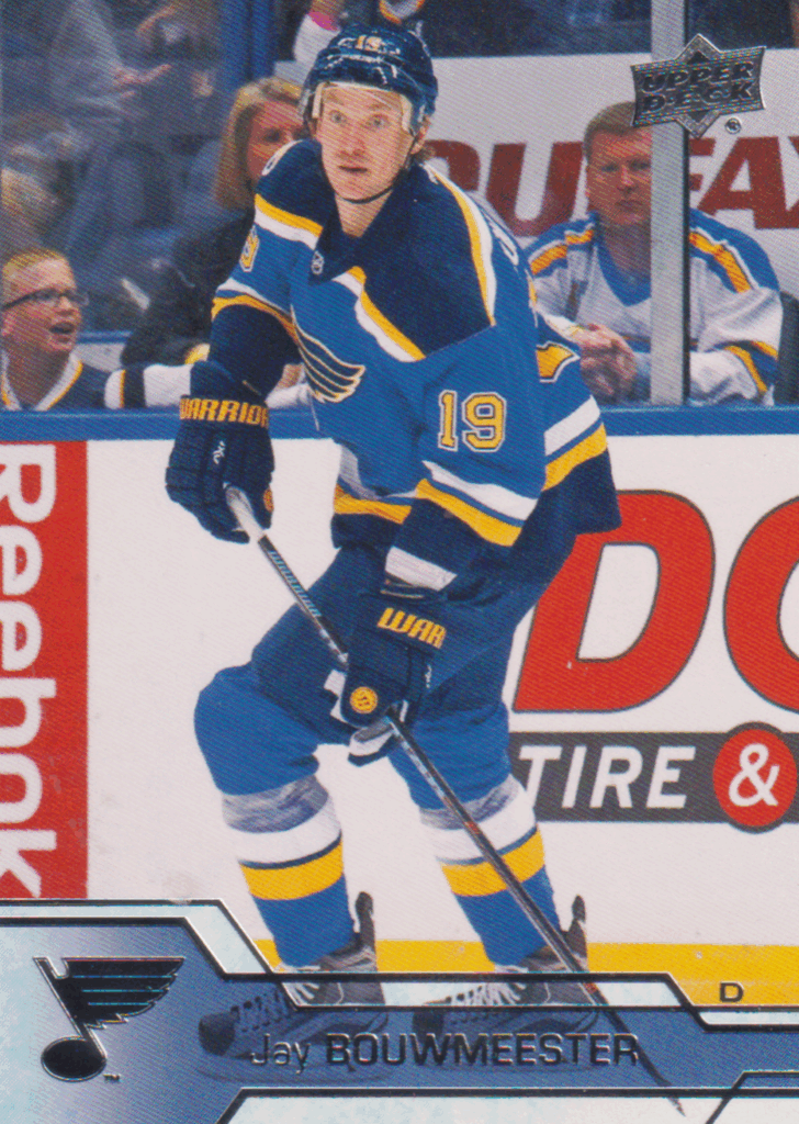 2016/17 Upper Deck 2 – J. Bouwmeester Stl 411