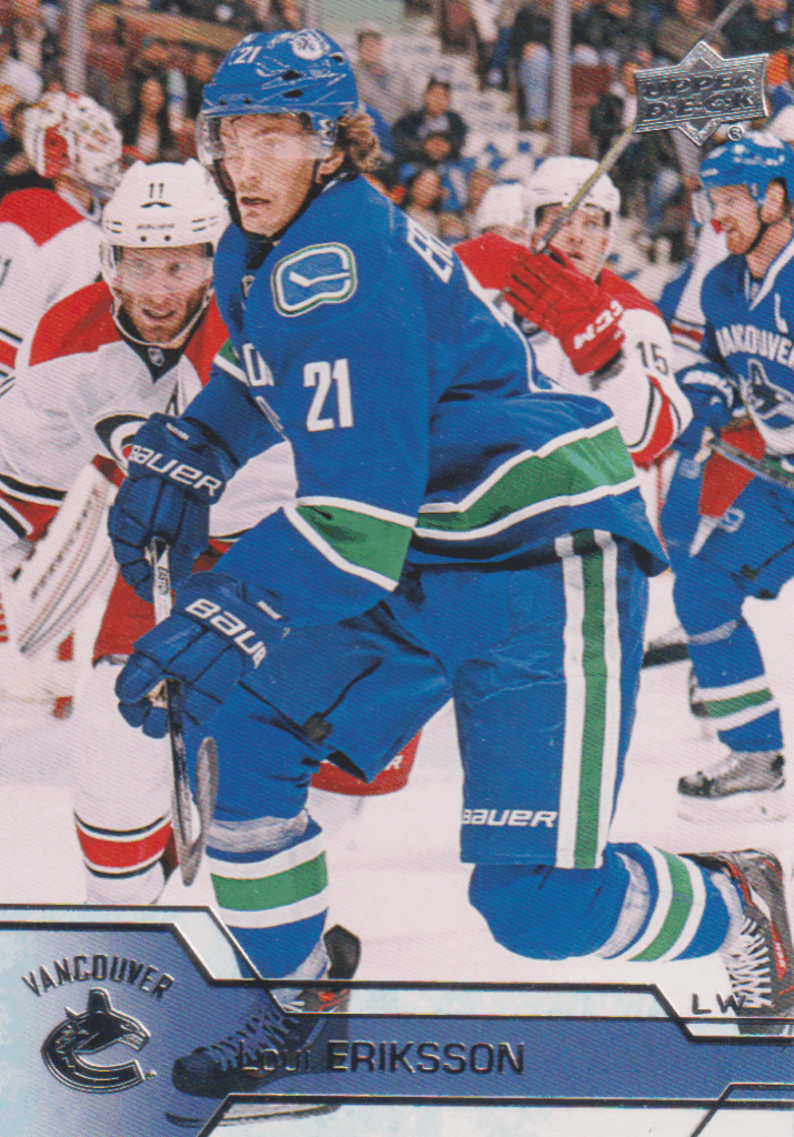 2016/17 Upper Deck 2 – L. Eriksson Van 428