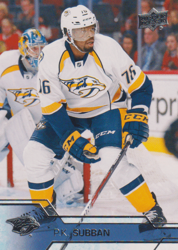 2016/17 Upper Deck 2 – P. K. Subban Nas 355