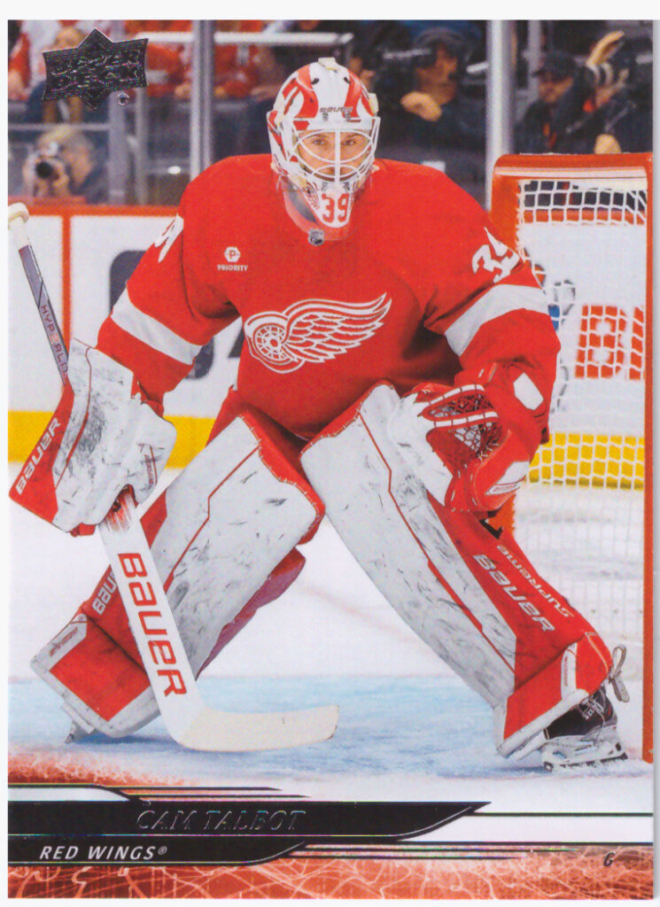 2024/25 UD Extended – Cam Talbot Detroit Red Wings 548