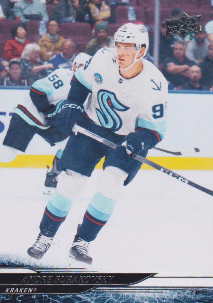 2024/25 UD Extended – Andre Burakovsky Seattle Kraken 608