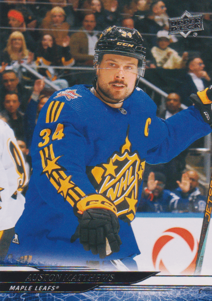 2024/25 UD Extended – Auston Matthews Toronto Maple Leafs 657