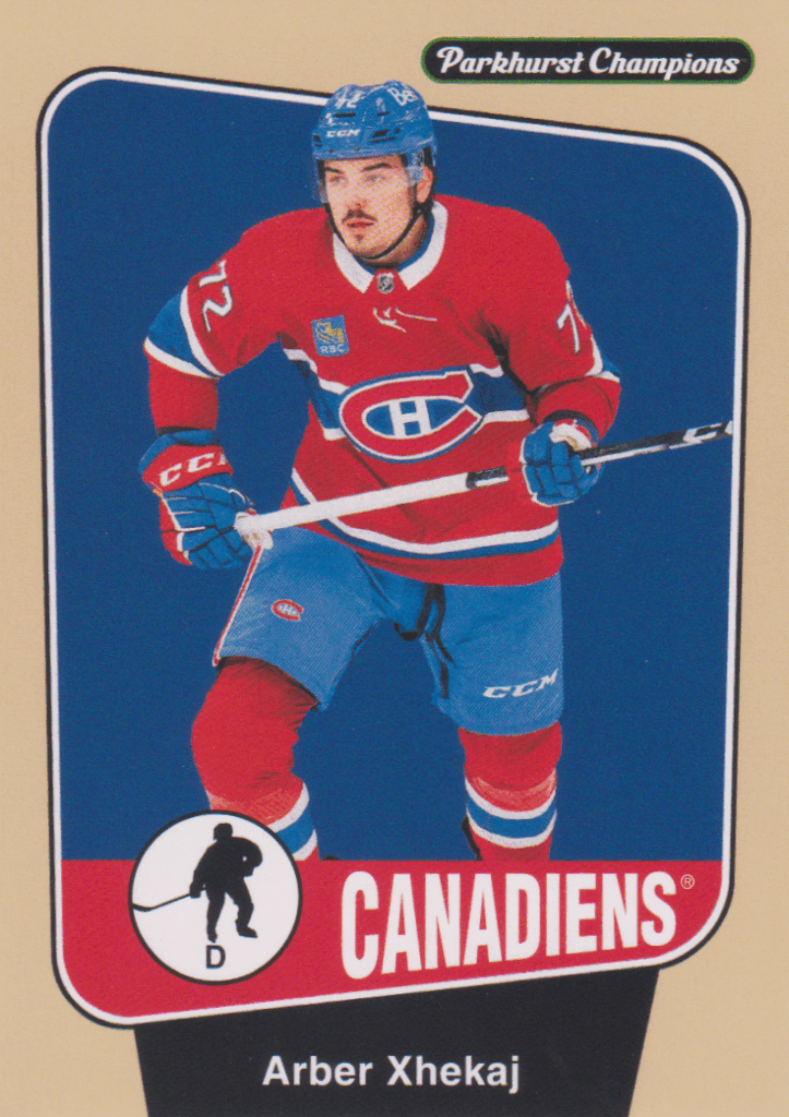 2024/25 Parkhurst Champions – A. Xhekaj Mon 27