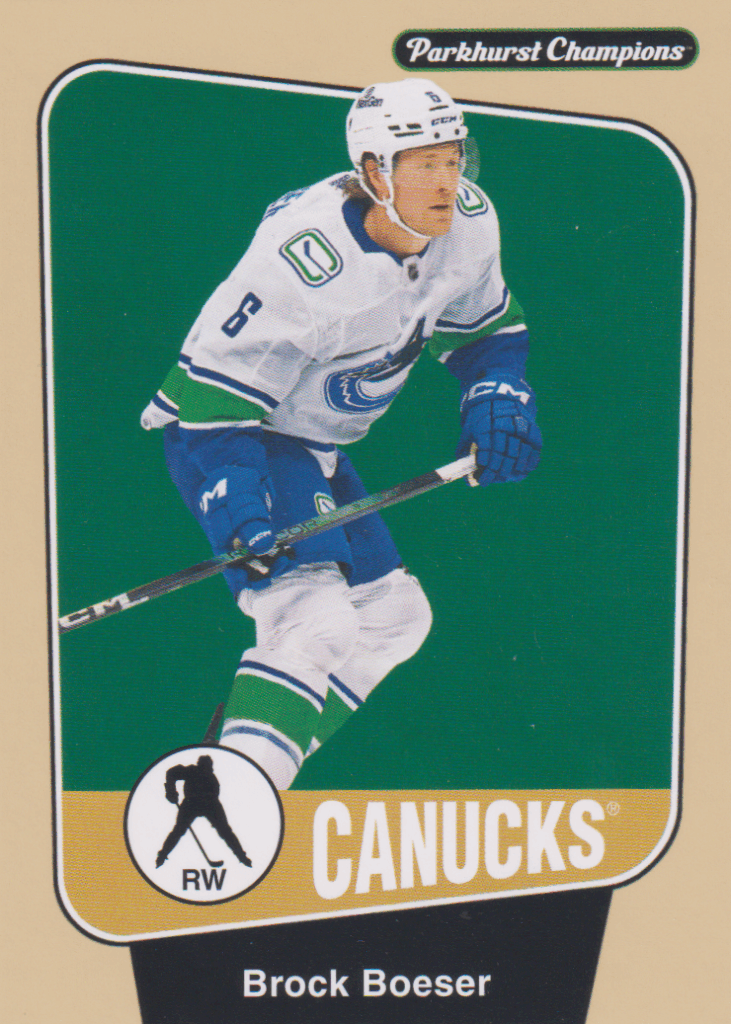 2024/25 Parkhurst Champions – B. Boeser Van 151