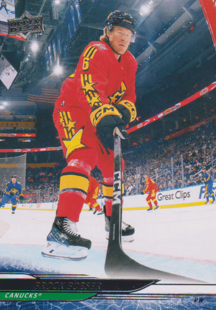 2024/25 UD Extended – Brock Boeser Vancouver Canucks 695