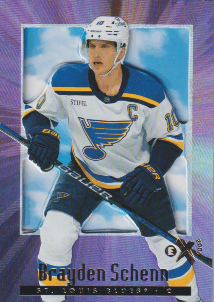 2023/24 Skybox E-X 2000 – B. Schenn Stl 92