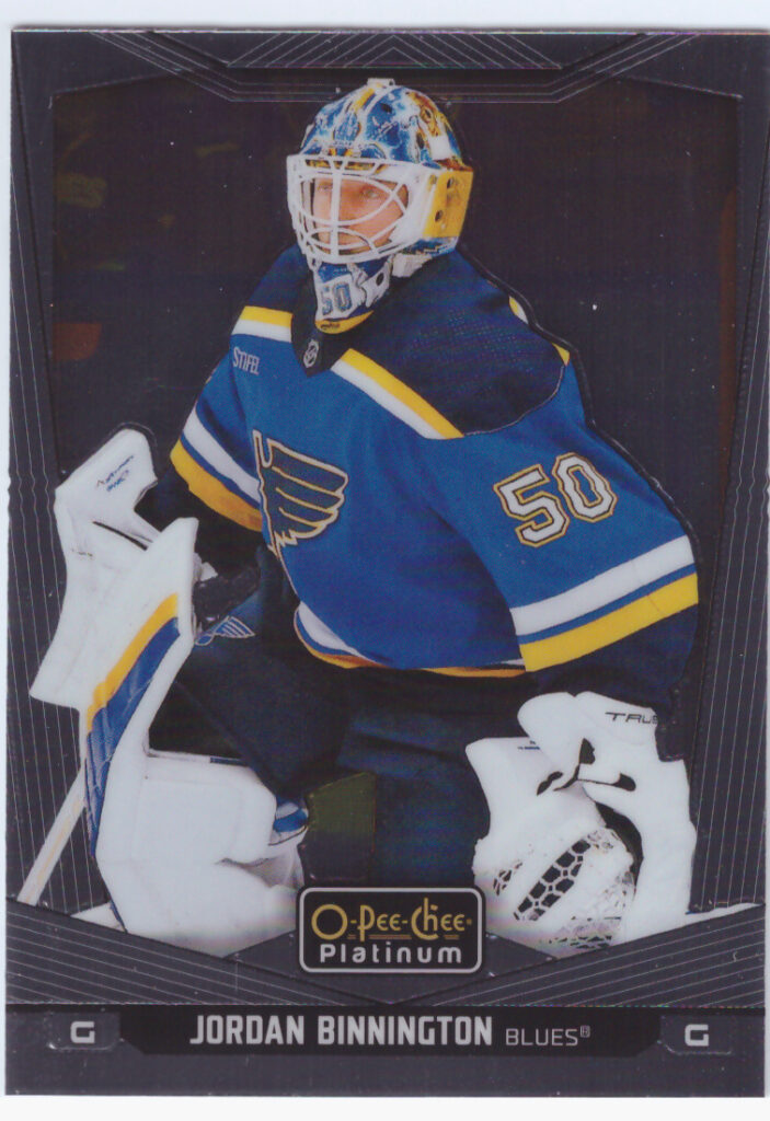 2024/25 O-Pee-Chee Platinum – J.Binnington Stl 53