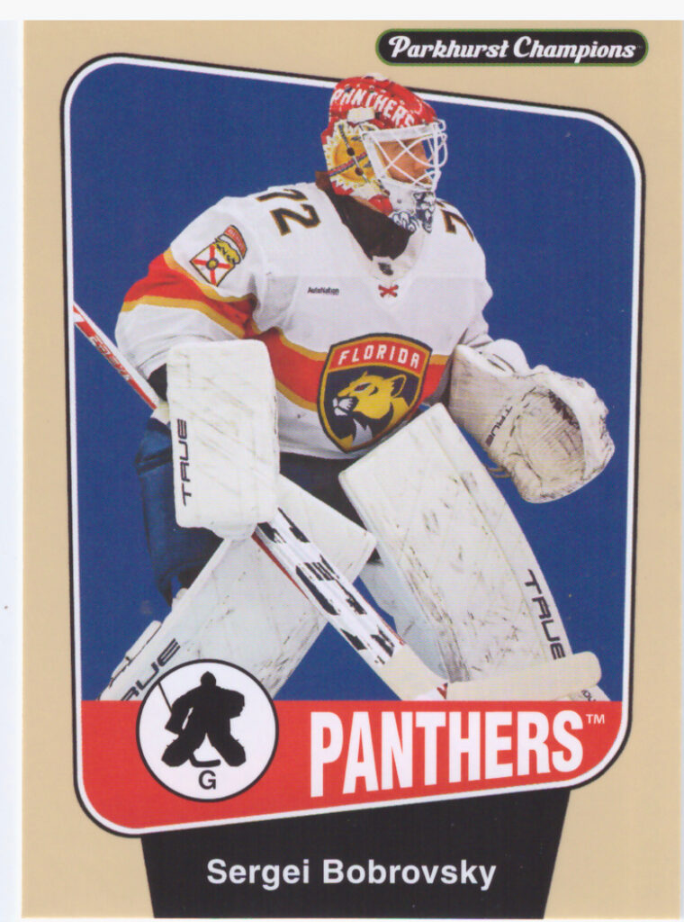 2024/25 Parkhurst Champions – S.Bobrovsky Flo 126