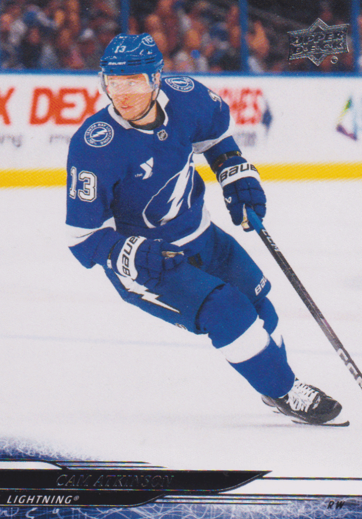 2024/25 UD Extended – Cam Atkinson Tampa Bay Lightning 618