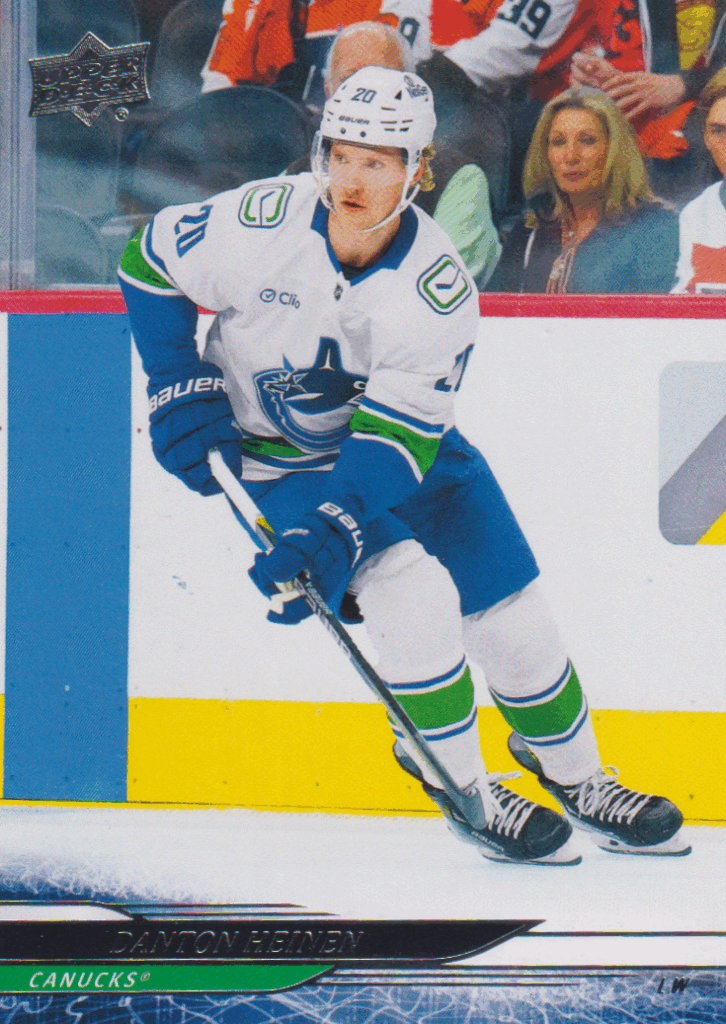 2024/25 UD Extended – Danton Heinen Vancouver Canucks 636