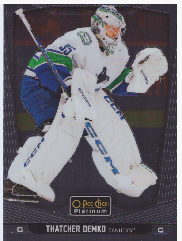2024/25 O-Pee-Chee Platinum – T.Demko Van 166