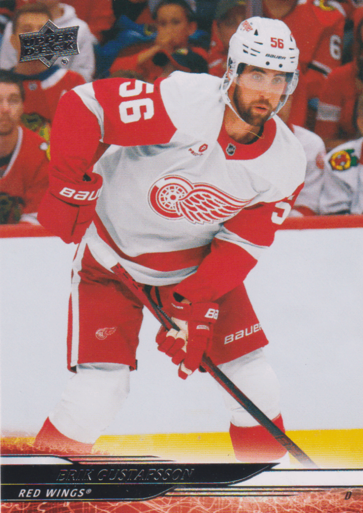 2024/25 UD Extended – Erik Gustafsson Detroit Red Wings 551