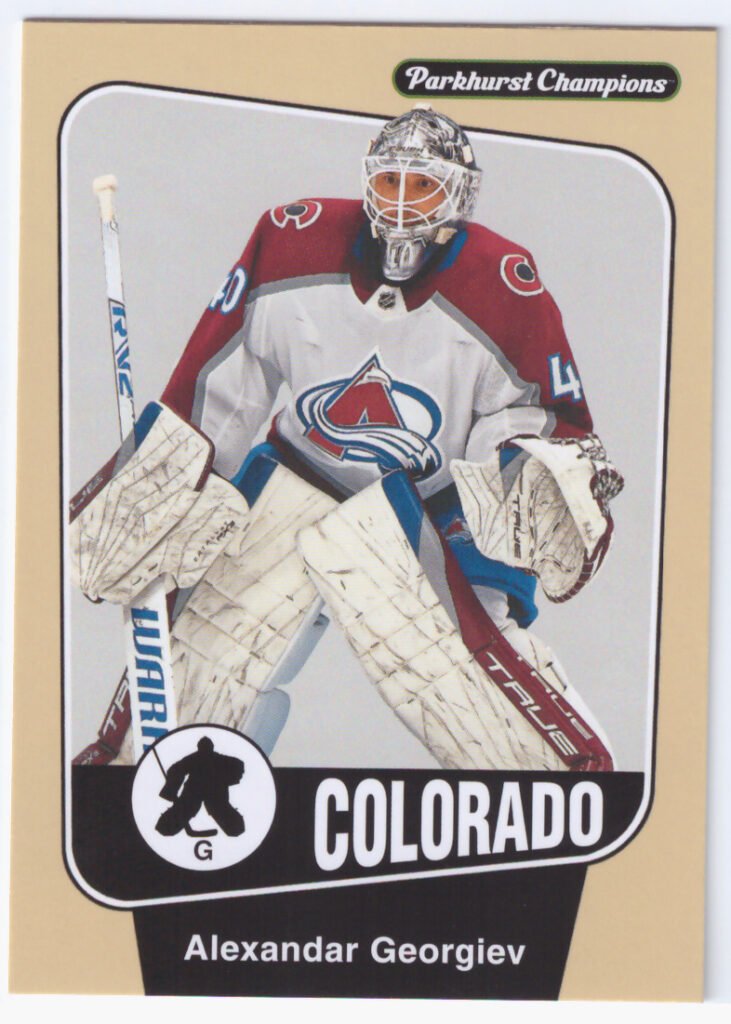 2024/25 Parkhurst Champions – A.Georgiev Col 187