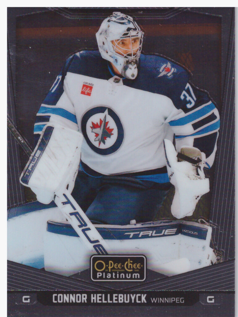 2024/25 O-Pee-Chee Platinum – C.Hellebuyck Win 100