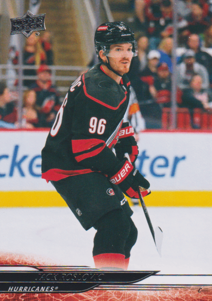 2024/25 UD Extended – Jack Roslovic Carolina Hurricanes 523