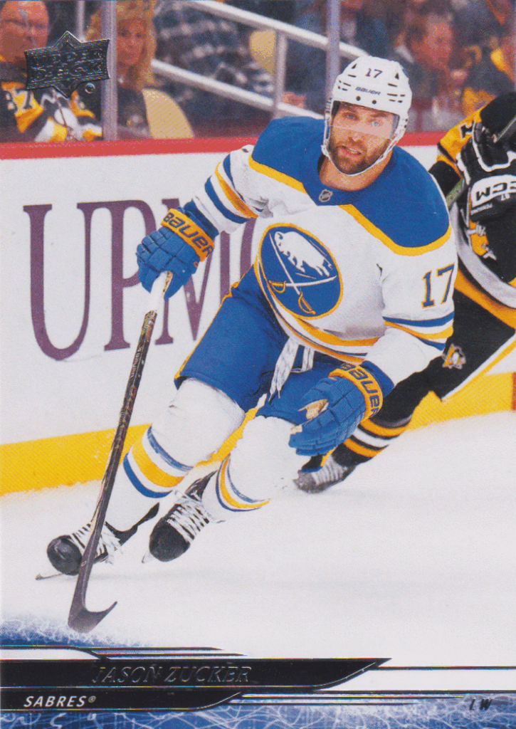 2024/25 UD Extended – Jason Zucker Buffalo Sabres 510