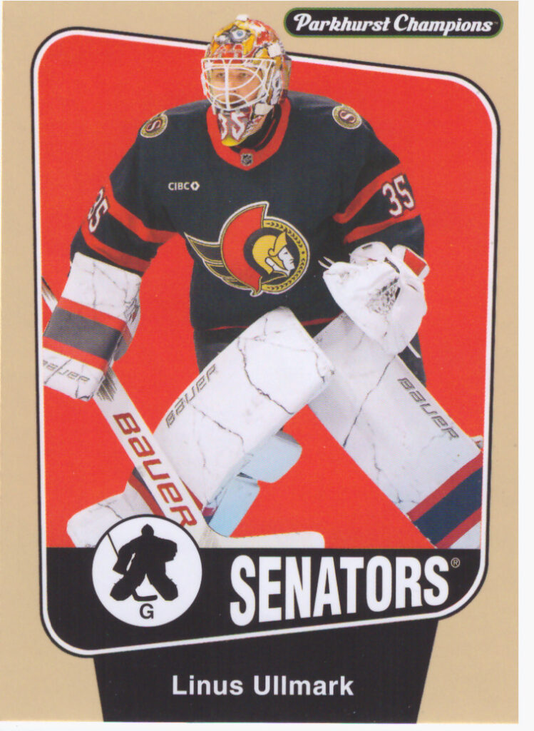 2024/25 Parkhurst Champions – L.Ullmark Ott 186