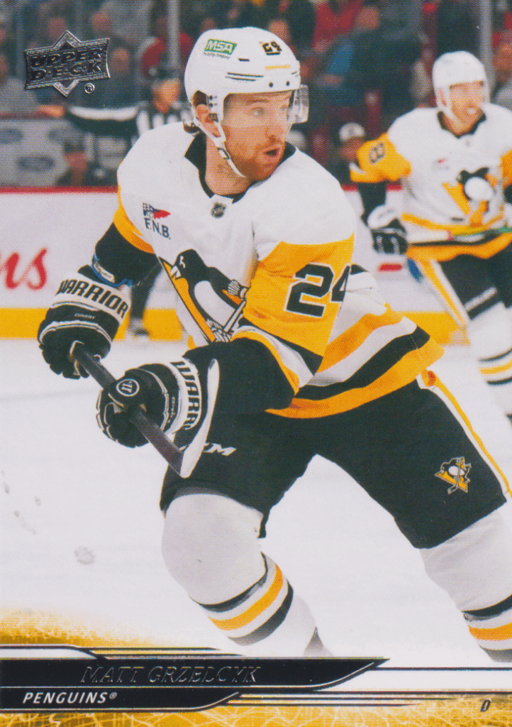 2024/25 UD Extended – Matt Grzelcyk Pittsburgh Penguins 599