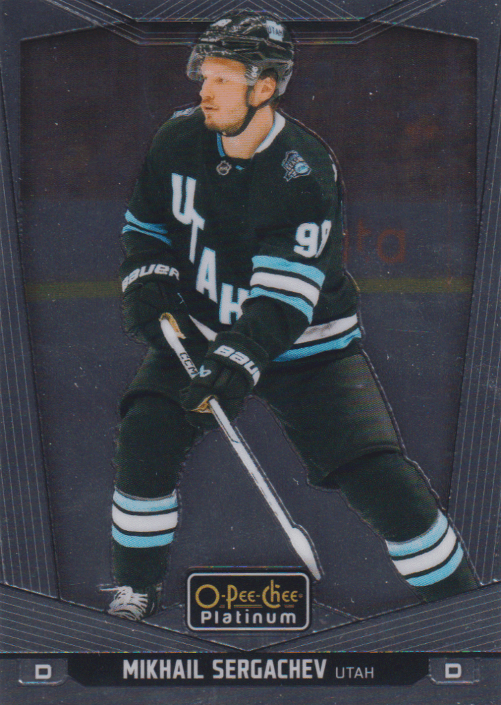 2024/25 O-Pee-Chee Platinum – M. Sergachev Utah 181
