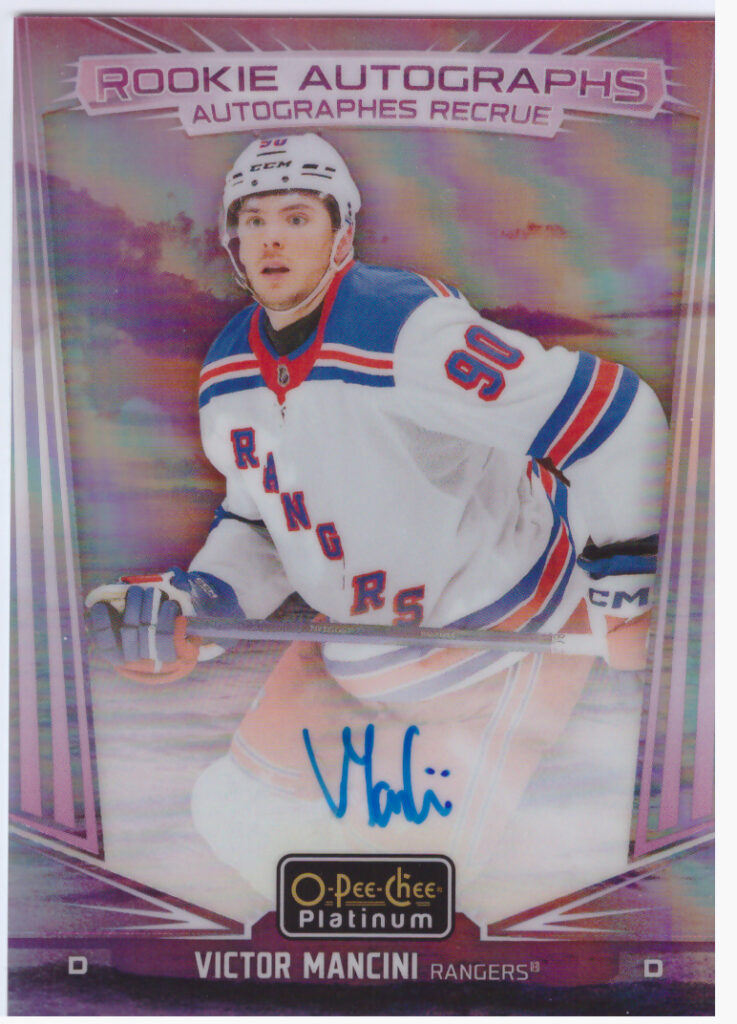 2024/25 O-Pee-Chee Platinum – V.Mancini Nyr R-VM