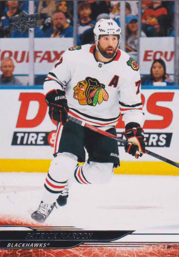 2024/25 UD Extended – Patrick Maroon Chicago Blackhawks 530