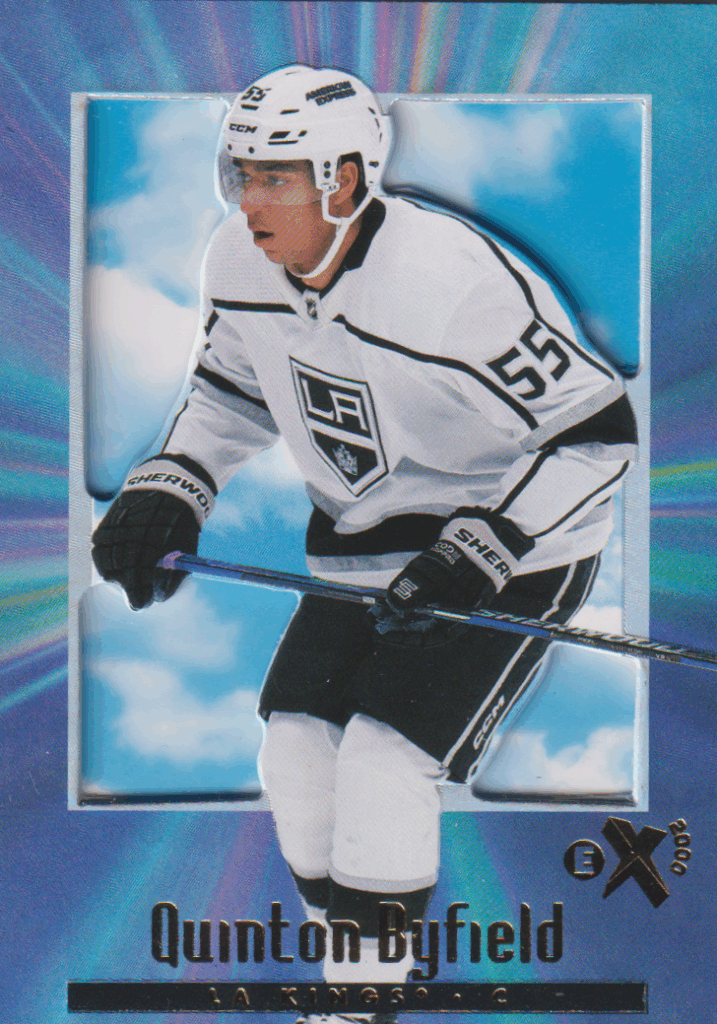 2023/24 Skybox E-X 2000 – Quinton Byfield Los Angeles Kings 78