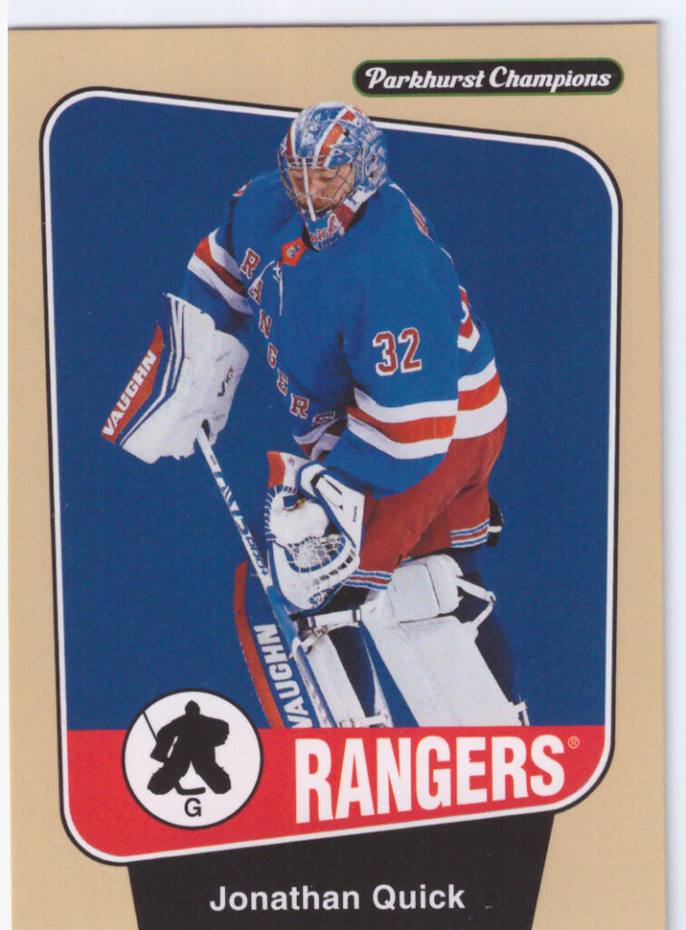 2024/25 Parkhurst Champions – J.Quick Nyr 54