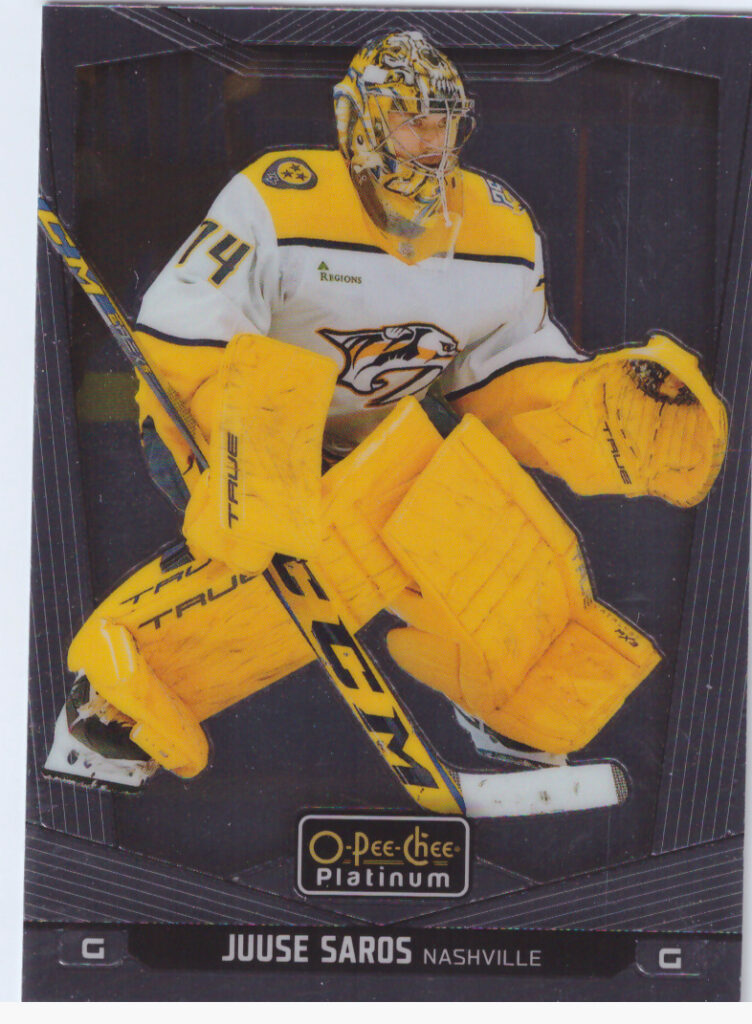 2024/25 O-Pee-Chee Platinum – J.Saros Nas 128