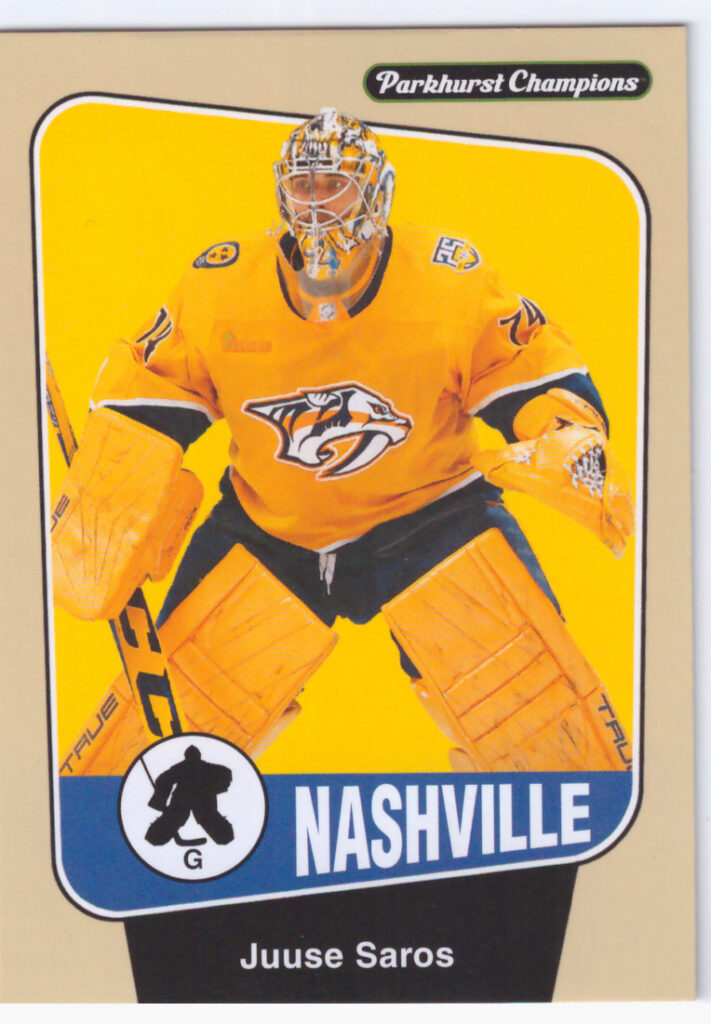 2024/25 Parkhurst Champions – J.Saros Nas 176