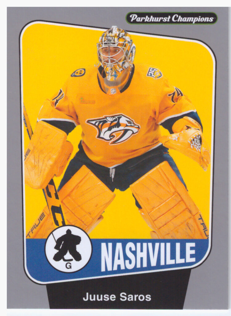 2024/25 Parkhurst Champions – J.Saros Nas 176