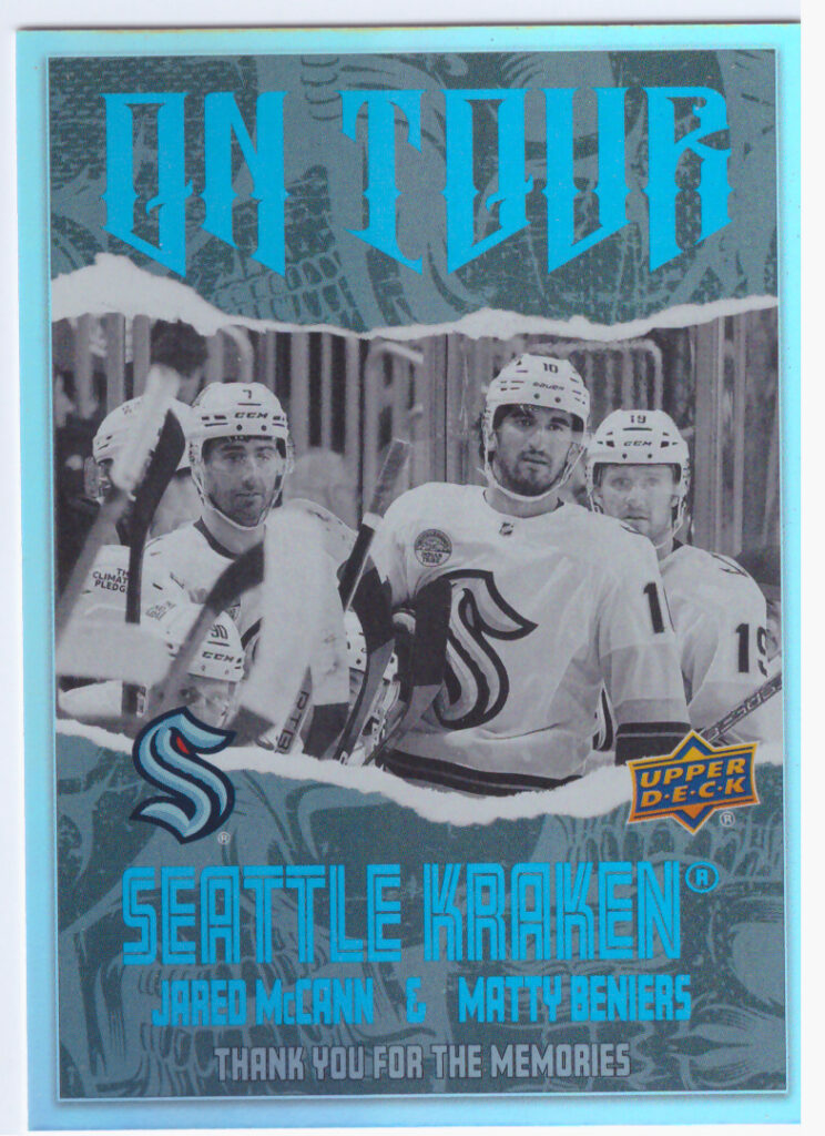 2024/25 Upper Deck Series 2 – Jarred McCann, Matty Beniers Sea OT-15