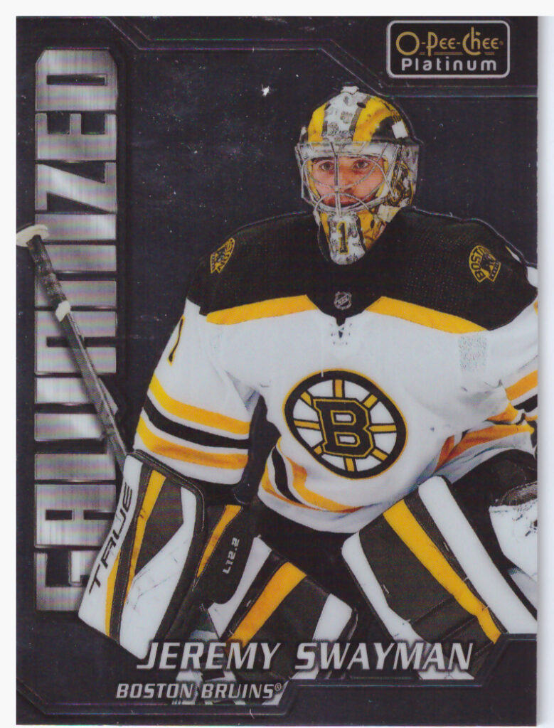 2022/23 O-Pee-Chee Platinum – J.Swayman Bos G-15