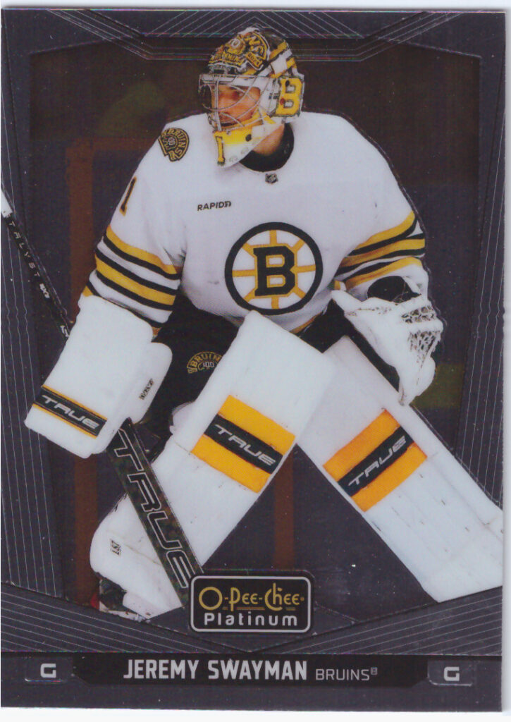 2024/25 O-Pee-Chee Platinum – J.Swayman Bos 101