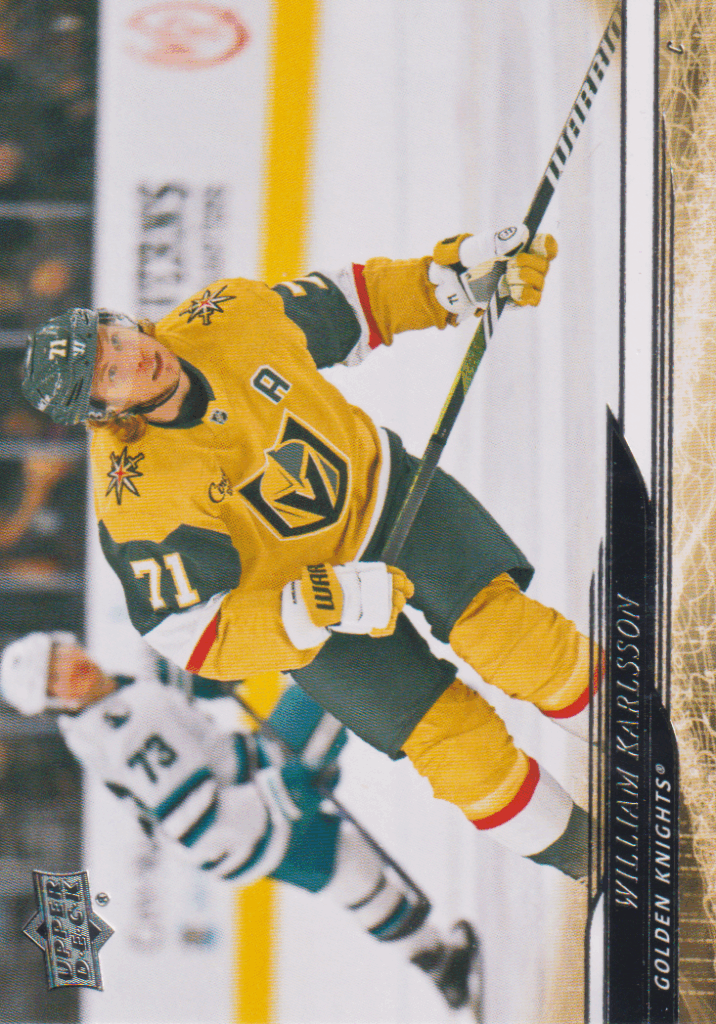 2024/25 UD Extended – William Karlsson Las Vegas Golden Knights 637