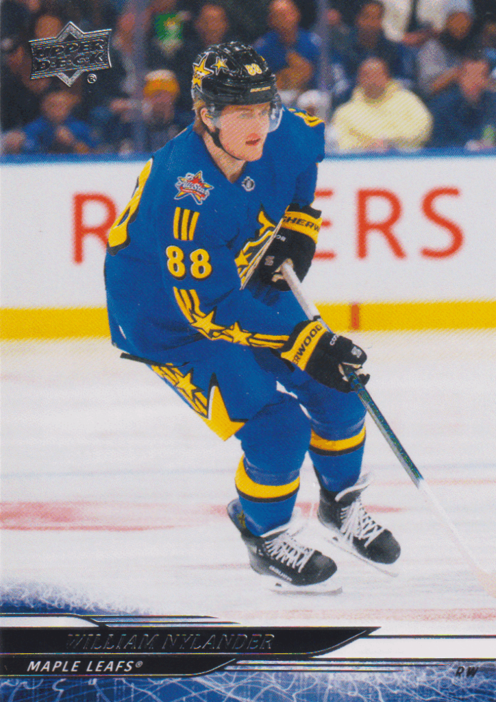 2024/25 UD Extended – William Nylander Toronto Maple Leafs 658