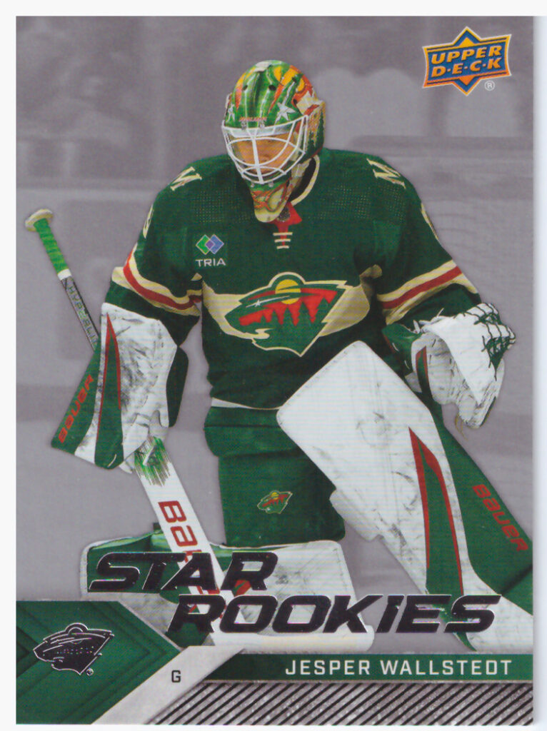 2024/25 UD Star Rookies – J.Wallstedt Min 7