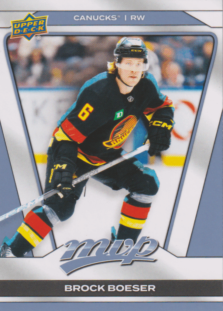 2025/26 MVP – Brock Boeser Vancouver Canucks 4