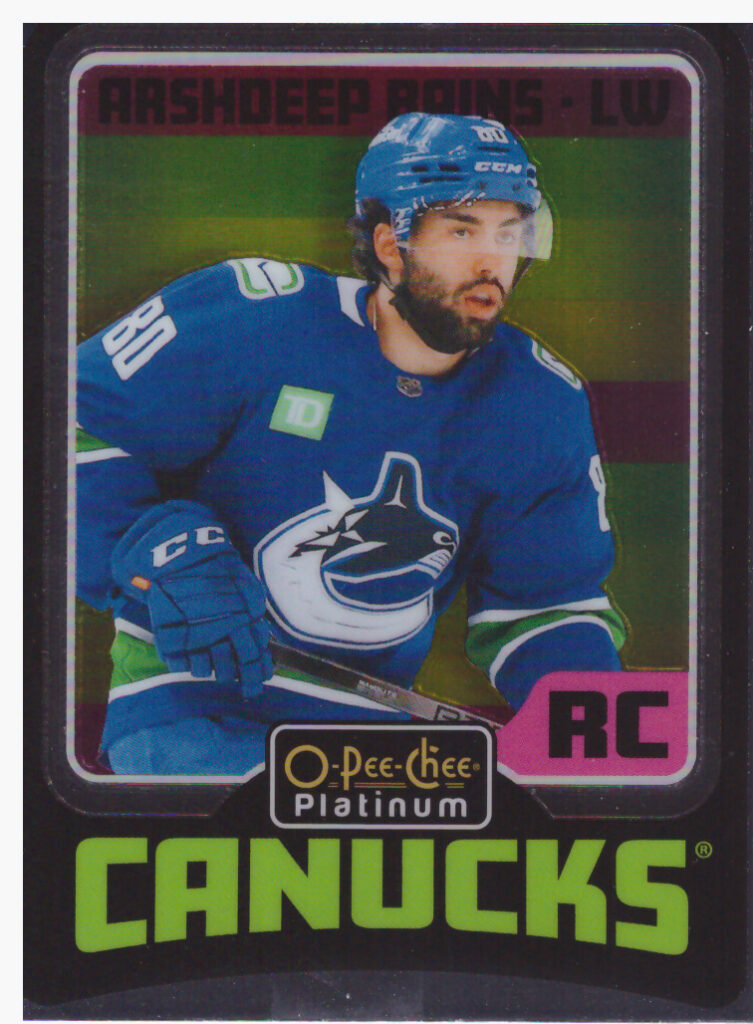 2024/25 O-Pee-Chee Platinum – A.Bains Van R83